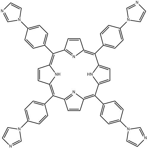 咪唑苯基卟啉 结构式