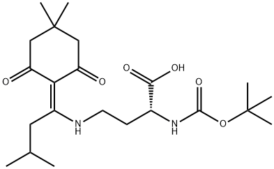 BOC-D-DAB(IVDDE)-OH, 1313054-88-4, 结构式