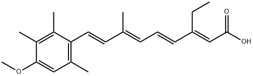阿维A杂质Ⅲ(13-乙基阿维A) 化学構造式