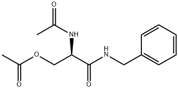 (R)-O-乙酰基-拉克酰胺,1318777-54-6,结构式