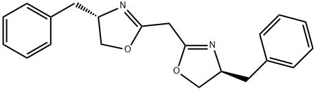 (4S,4'S)-2,2'-methylenebis[4,5-dihydro-4-(phenylmethyl)-Oxazole Structure