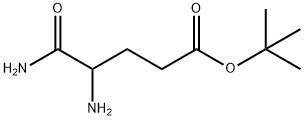 Pentanoic acid, 4,5-diamino-5-oxo-, 1,1-dimethylethyl ester Structure