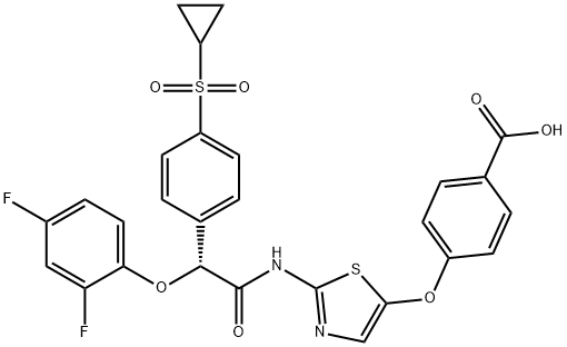 GLUCOKINASE ACTIVATOR 1, 1328987-85-4, 结构式