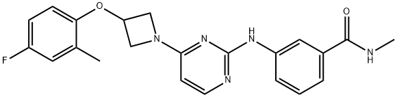 Nav1.7-IN-2 化学構造式