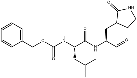 benzyl ((2S)-4-methyl-1-oxo-1-(((2S)-1-oxo-3-(2-oxo-1l2-pyrrolidin-3-yl)propan-2-yl)-l2-azanyl)pentan-2-yl)carbamate Structure