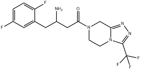 消旋西格列汀杂质B 结构式
