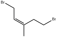 2-Pentene, 1,5-dibromo-3-methyl-, (Z)- (9CI) Structure