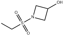 3-Azetidinol, 1-(ethylsulfonyl)- Struktur