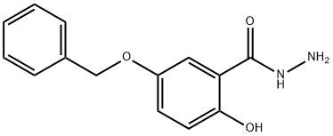 JR-13551, 5-(Benzyloxy)-2-hydroxybenzohydrazide, 97% Structure