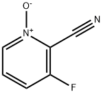 3-Fluoro-1-oxy-pyridine-2-carbonitrile Structure