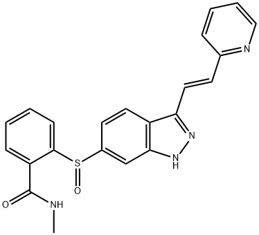 Axitinib Impurity a Struktur