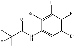 Acetamide, N-(2,5-dibromo-3,4-difluorophenyl)-2,2,2-trifluoro- Structure