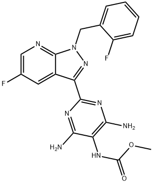 维利西呱, 1350653-20-1, 结构式