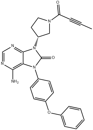 替拉鲁替尼, 1351636-18-4, 结构式