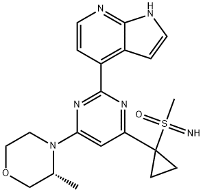 AZD6738 chiral mixtures,1352280-97-7,结构式