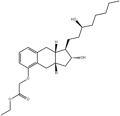 Treprostinil Ethyl Ester Structure