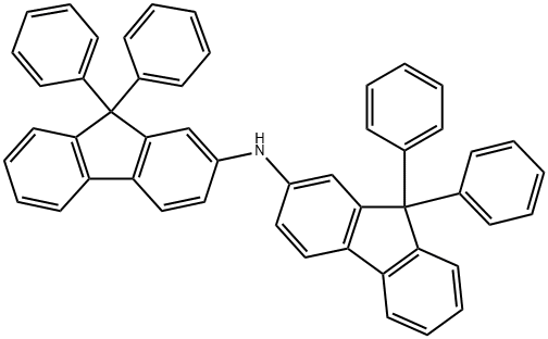 N-(9,9-联苯-9H-芴-2-基)-9,9-联苯-9H-芴-2-胺,1357009-68-7,结构式