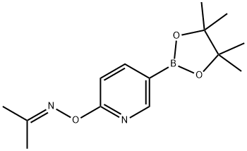 (propan-2-ylidene)({[5-(tetramethyl-1,3,2-dioxaborolan-2-yl)pyridin-2-yl]oxy})amine,1357397-70-6,结构式