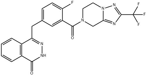 Fluzoparib 化学構造式