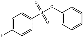 Benzenesulfonic acid, 4-fluoro-, phenyl ester Structure