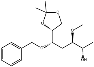 D-allo-Heptitol, 1,4-dideoxy-3-O-methyl-6,7-O-(1-methylethylidene)-5-O-(phenylmethyl)-|