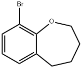 9-BROMO-2,3,4,5-TETRAHYDRO-1-BENZOXEPINE Structure