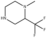 Piperazine, 1-methyl-2-(trifluoromethyl)- Struktur