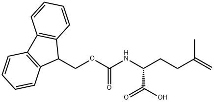 FMoc-D-5,6-DehydrohoMoleucine Struktur