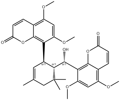 トッダロシン 化学構造式