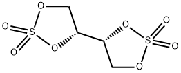 4,4'-Bi-1,3,2-dioxathiolane, 2,2,2',2'-tetraoxide, (4R,4'R)- 结构式
