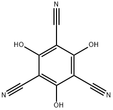 2,4,6-三羟基-1,3,5-苯甲腈 结构式