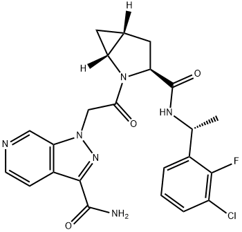 Factor D inhibitor 6 化学構造式