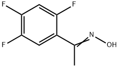 (Z)-1-(2,4,5-三氟苯基)乙烷-1-酮肟,1389318-25-5,结构式