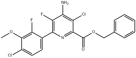 florpyrauxifen-benzyl Struktur