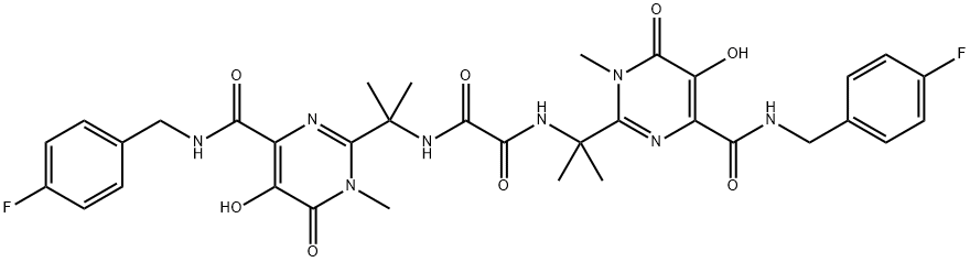 Raltegravir EP impurity H 结构式
