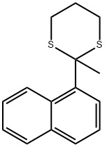 1,3-Dithiane, 2-methyl-2-(1-naphthalenyl)-