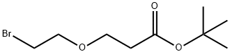 Br-PEG1-COOtBu Structure