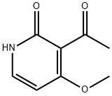 1-(2-HYDROXY-4-METHOXYPYRIDIN-3-YL)ETHAN-1-ONE, 1393566-72-7, 结构式