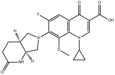 Moxifloxacin Impurity 29 化学構造式