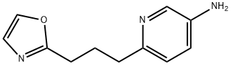 3-Pyridinamine, 6-[3-(2-oxazolyl)propyl]- Structure