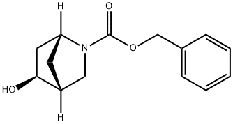 2-Azabicyclo[2.2.1]heptane-2-carboxylic acid, 5-hydroxy-, phenylmethyl ester, (1R,4R,5S)-