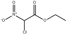 Acetic acid, 2-chloro-2-nitro-, ethyl ester Struktur