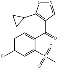isoxachlortole 结构式