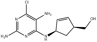 Abacavir 化学構造式