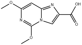 5,7-dimethoxyimidazo<1,2-c>pyrimidine-2-carboxylic acid Structure