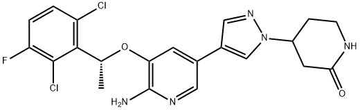 克里唑替尼杂质, 1415558-82-5, 结构式