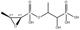 (2-Fosfomycinyl-1-(hydroxy)propyl)phosphonic Acid 结构式