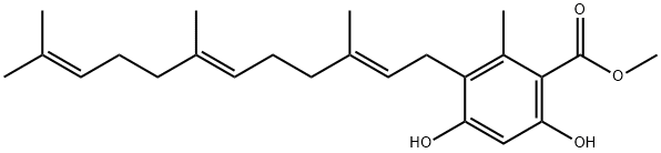 Albatrelin A 化学構造式