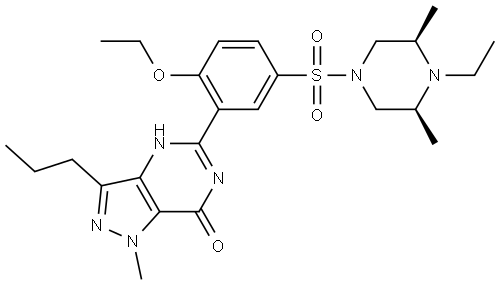 Methisosildenafil impure|艾地那非杂质