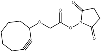 Cyclooctyne-O-NHS ester, 1425803-45-7, 结构式